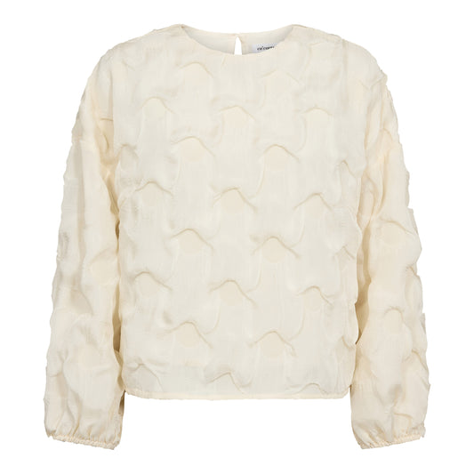 Co`Couture Off Feron Structur Blouse