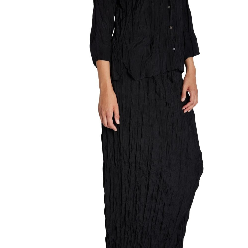 Heartmade Black Sican Maxi Skirt