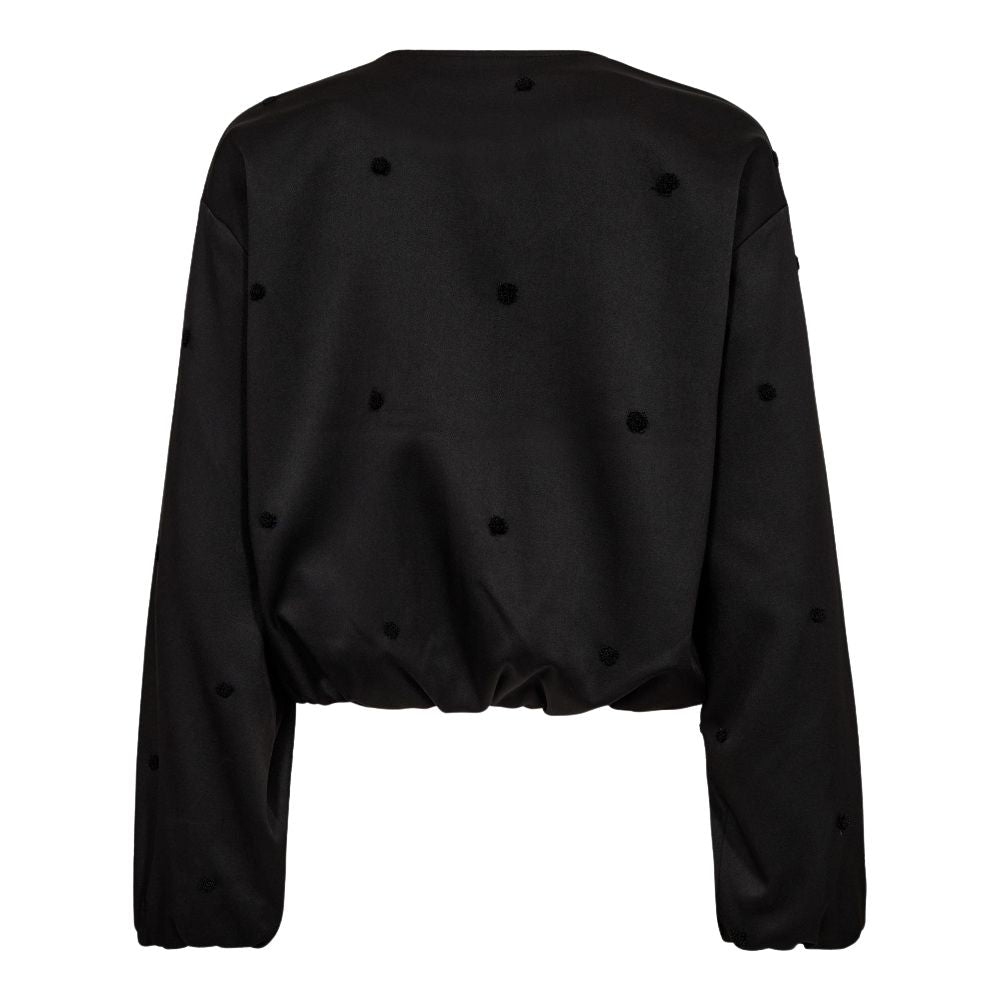 Co`Couture Sort Clover Ballon Jacke