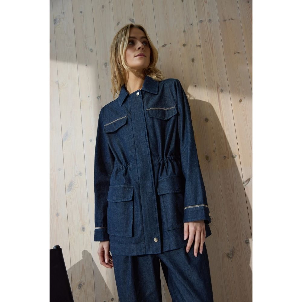 Heartmade Denim Retal Jacket