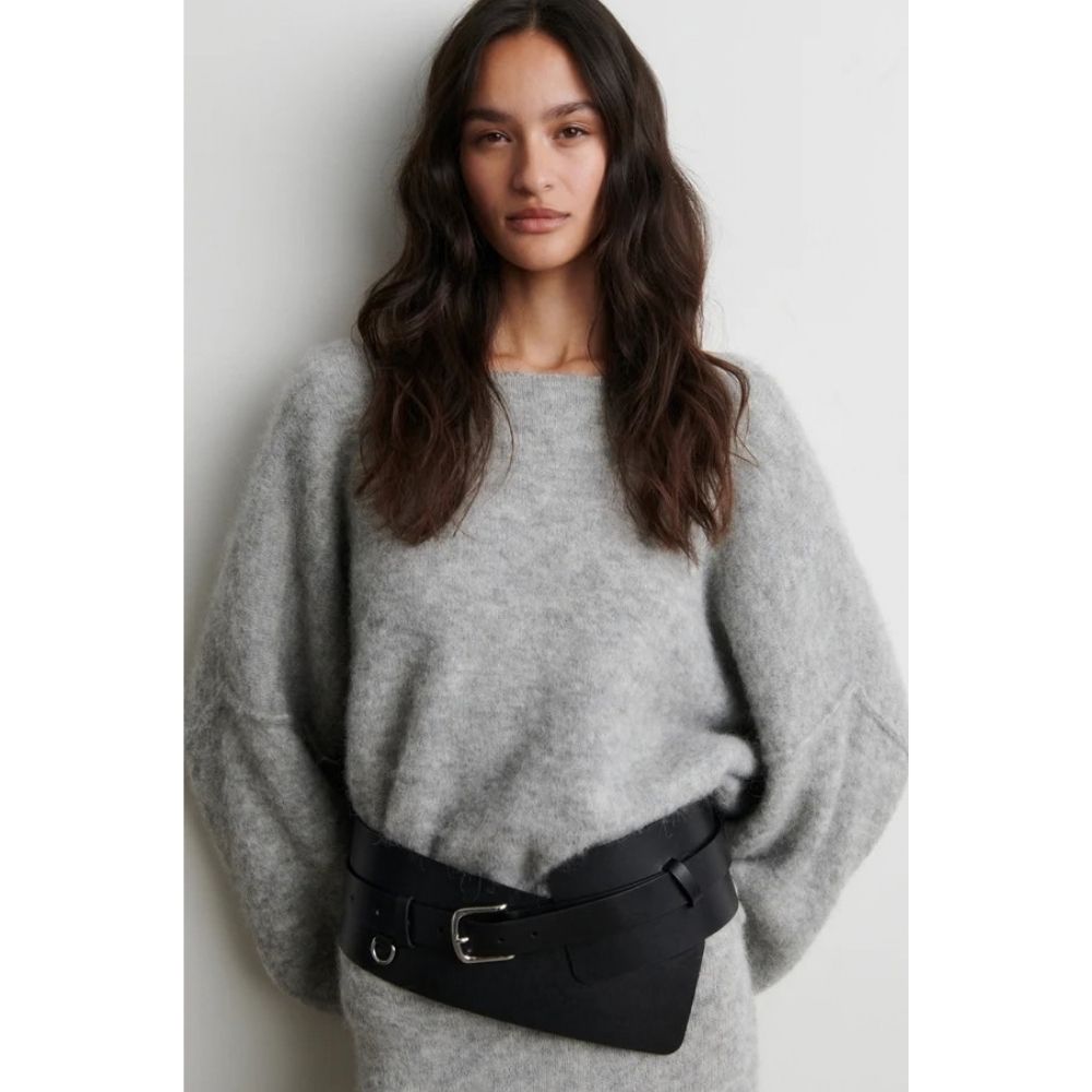 Second Female Grey Pollenza Knit Pullover