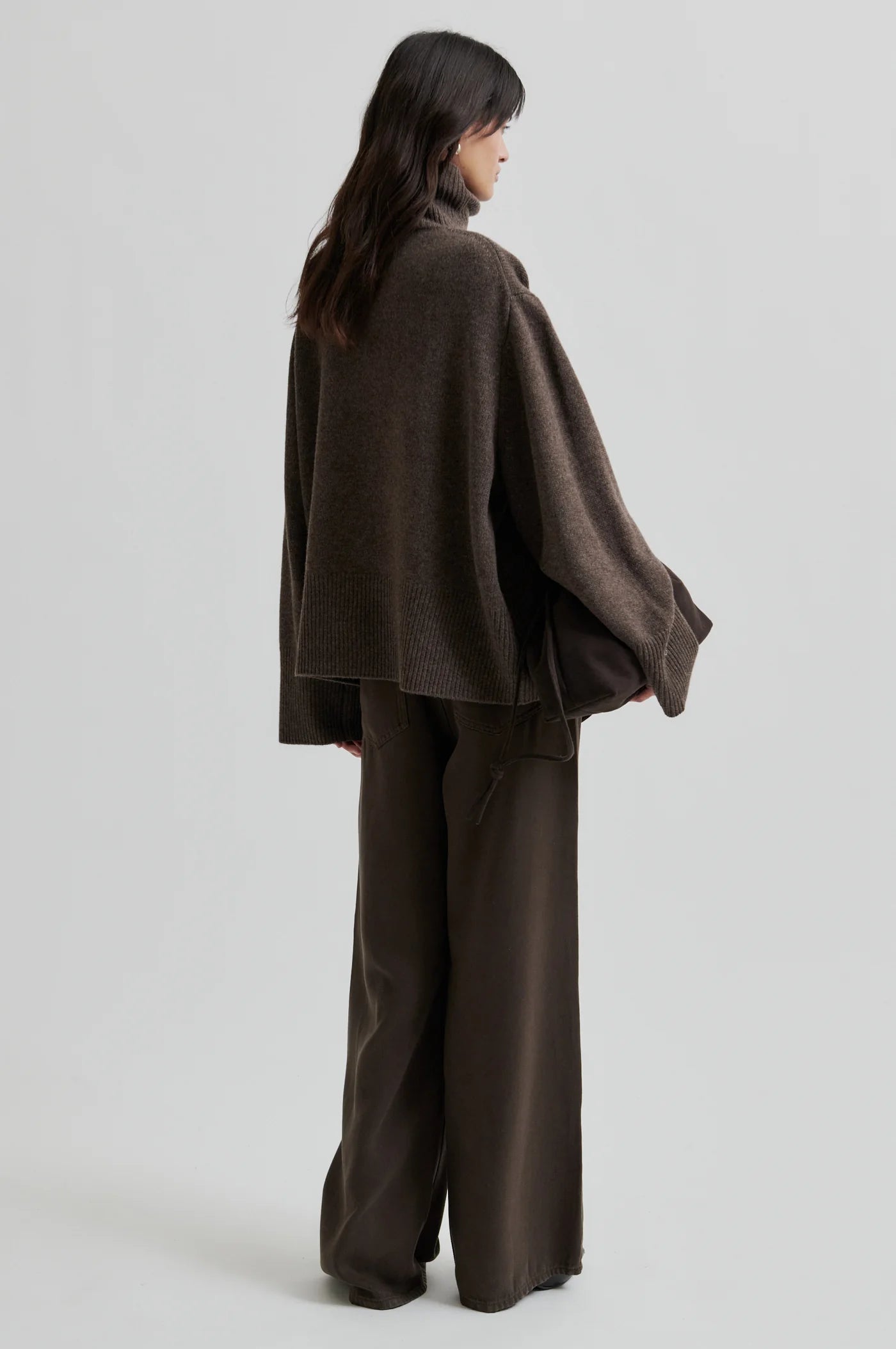 Second Female Brown Knit T-Neck