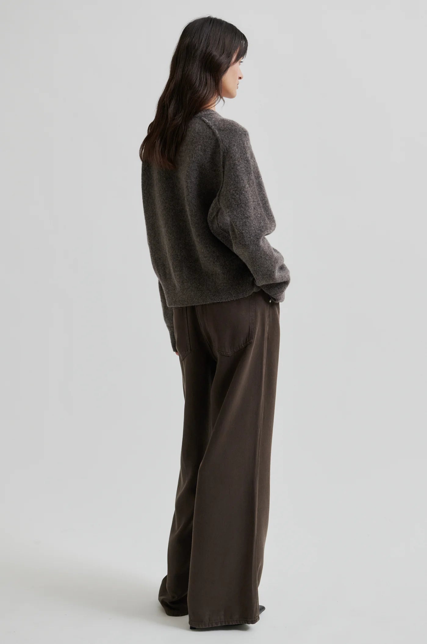 Second Female Brown Irvine Denim Jeans