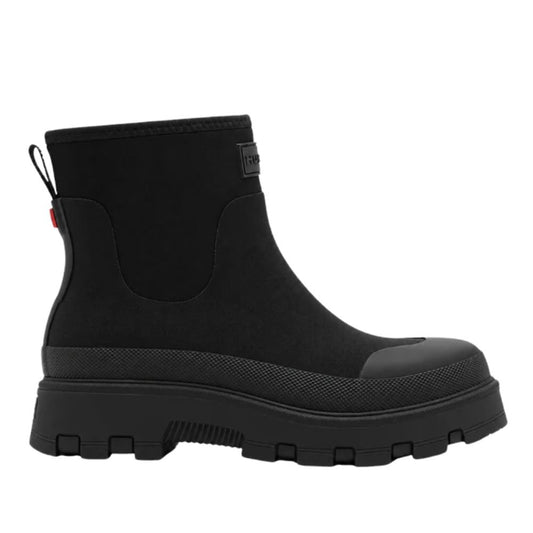 Hunter Sort Neopren Chelsea Boots