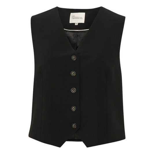 My Essential Wardrobe  Black Yola Vest