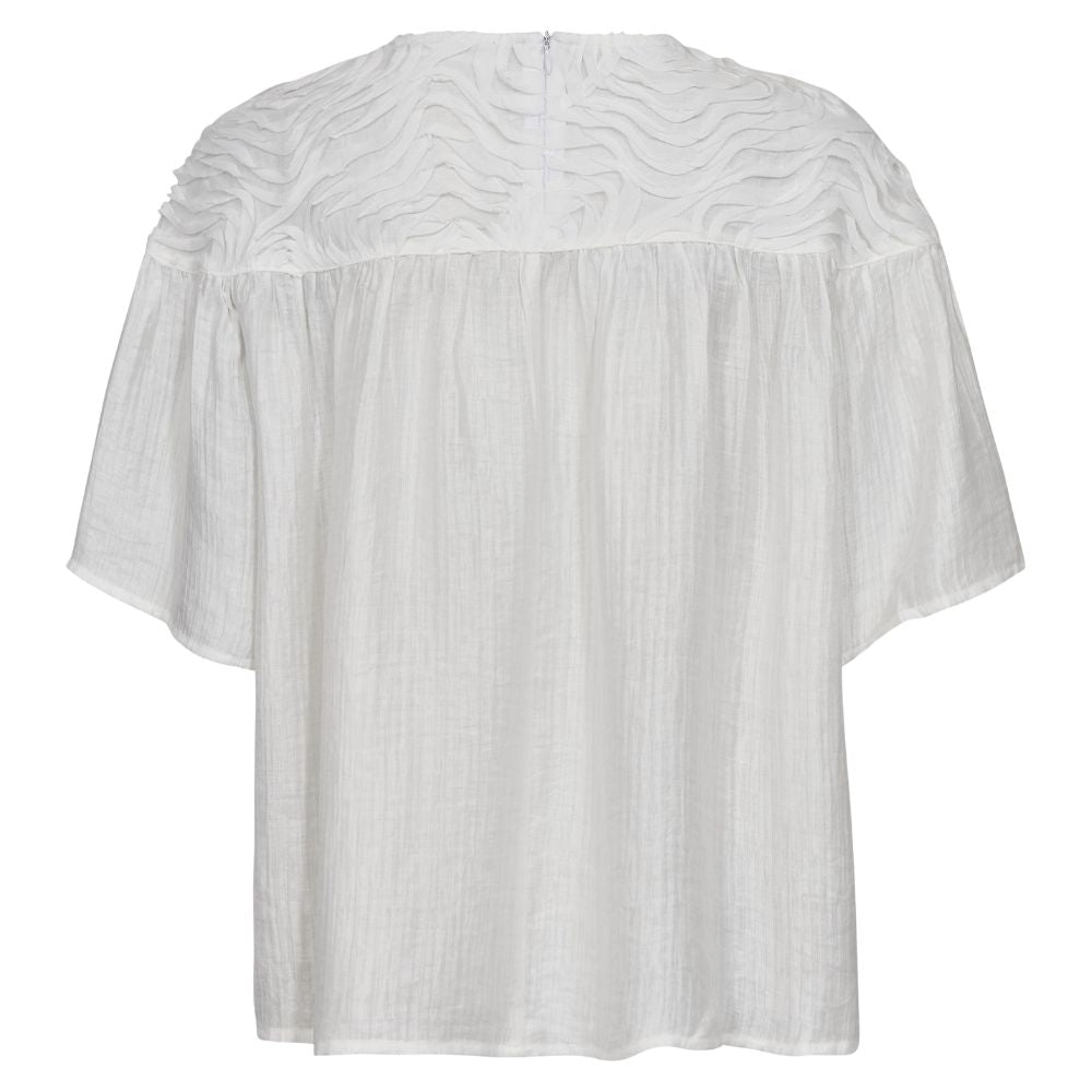 Co´Couture Hvid Tassy Flower Blouse