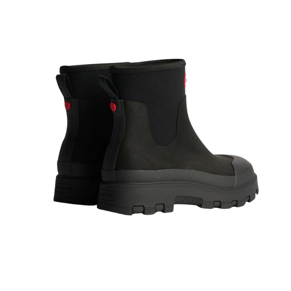 Hunter Sort Neopren Chelsea Boot