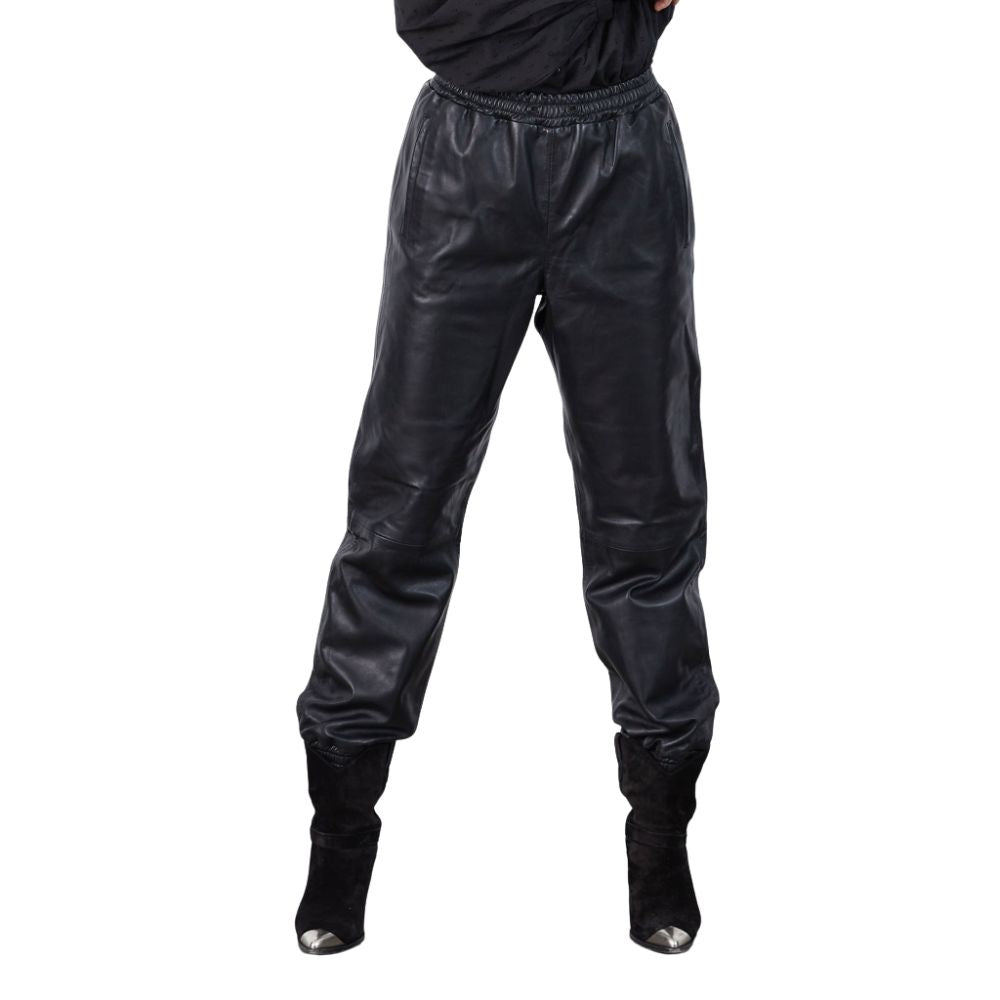 Lollys Laundry Sort Skind Bukser