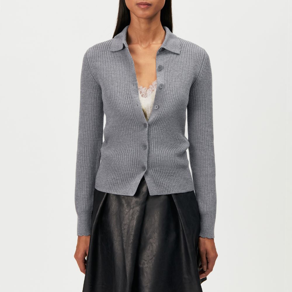 DryKorn Grå Arhanya Cardigan
