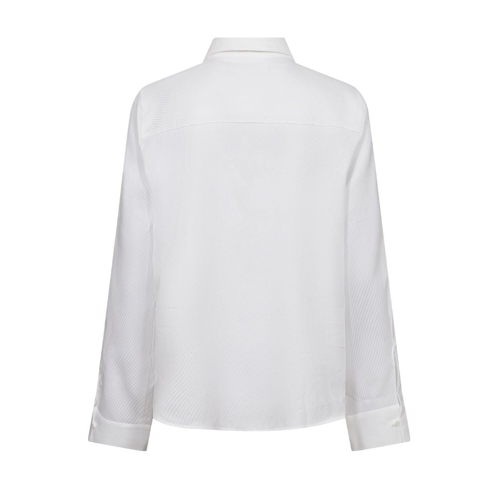 Mos Mosh Hvid Ayen Stripe Shirt