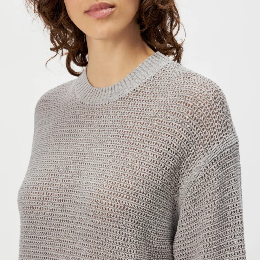Drykorn Grå/Beige Malese Strik