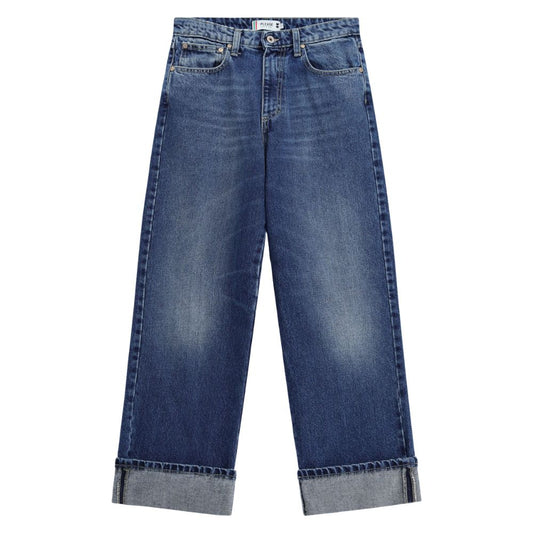 Please Blå Wide Jeans