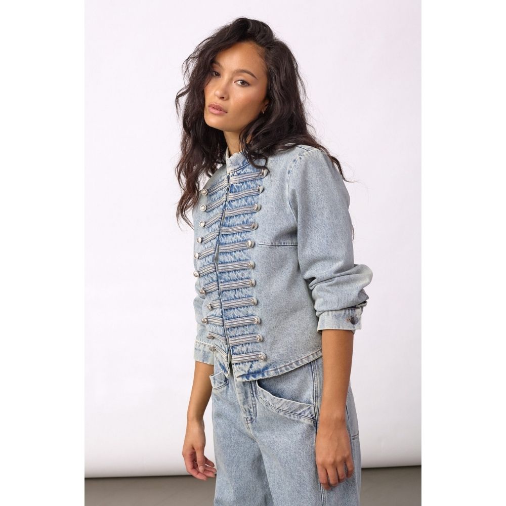 Co`Couture Denim Jackson Officer Jacket