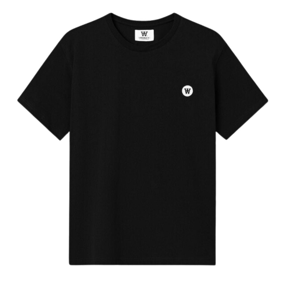 Double A By WOOD WOOD Black Ace Badge T-Shirt