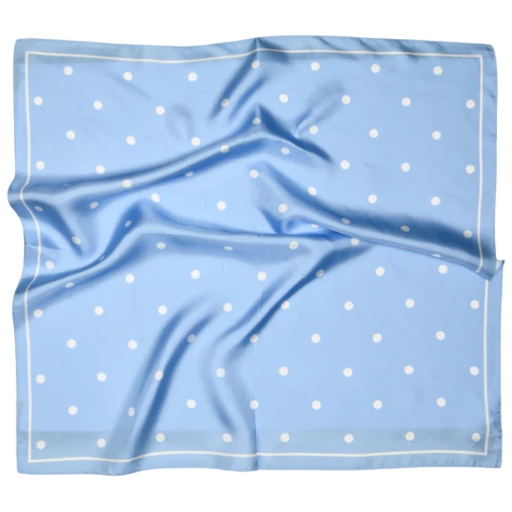 MP Lyseblå Paloma Silk Scarf