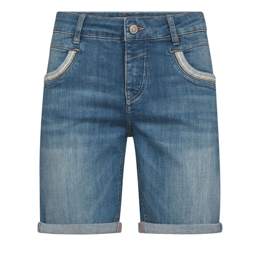 Mos Mosh Mid Blue Naomi salute Shorts
