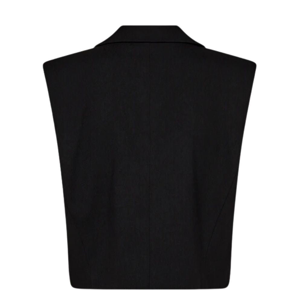 Copenhagen Muse Black Tailor Short Waistcoat