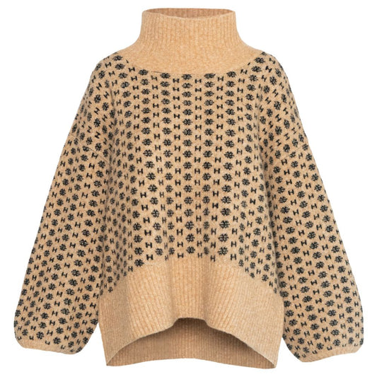 HÉST Sand  LOGO sweater