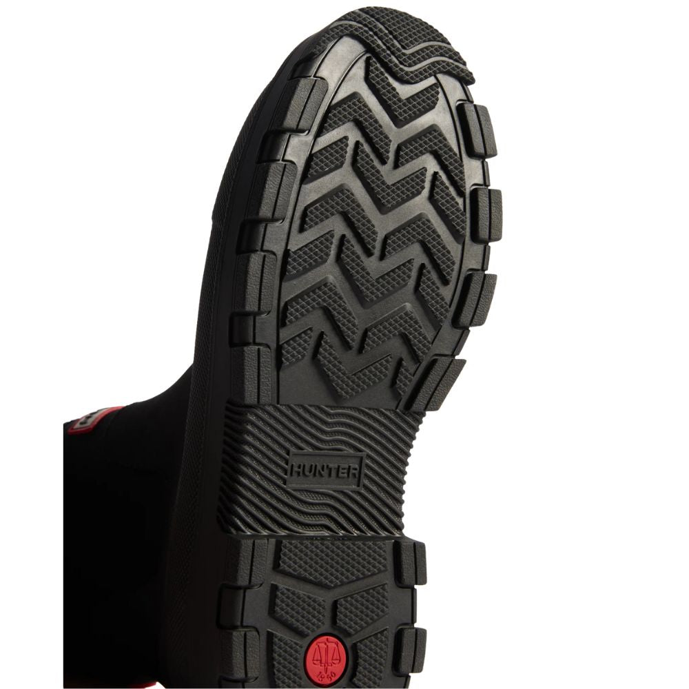 Hunter Sort Neopren Chelsea Boot