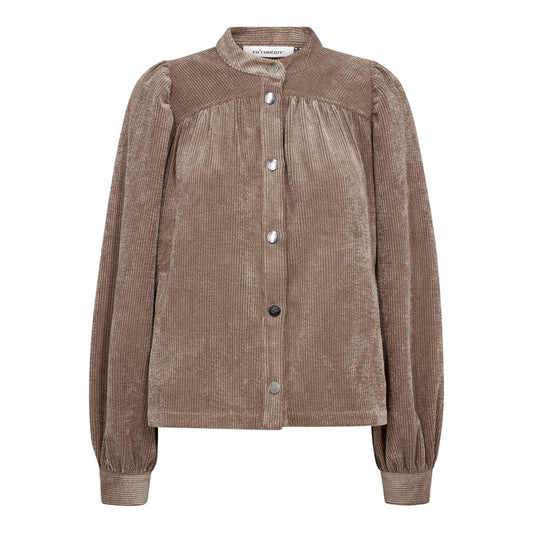 Co'Couture Walnut Daisy Cord Shirt
