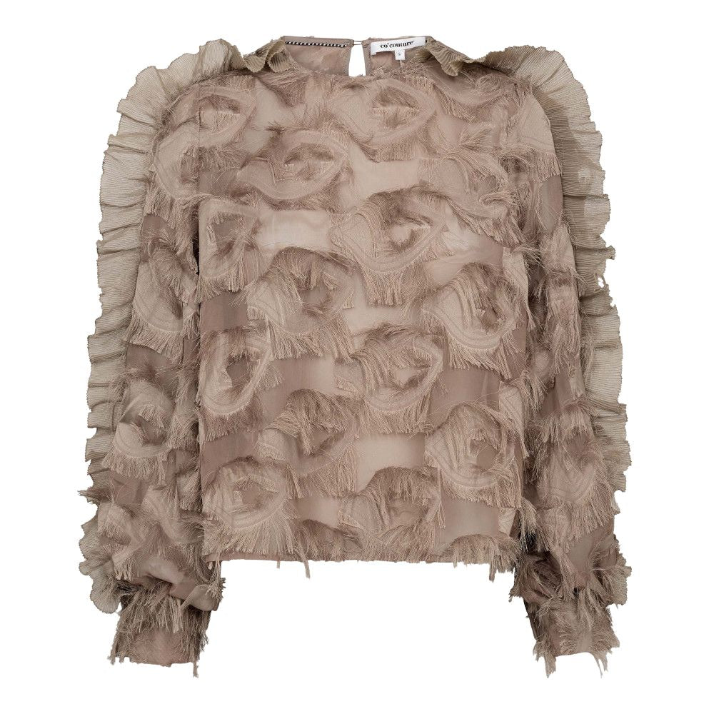 Co'Couture Walnut Syra Blouse