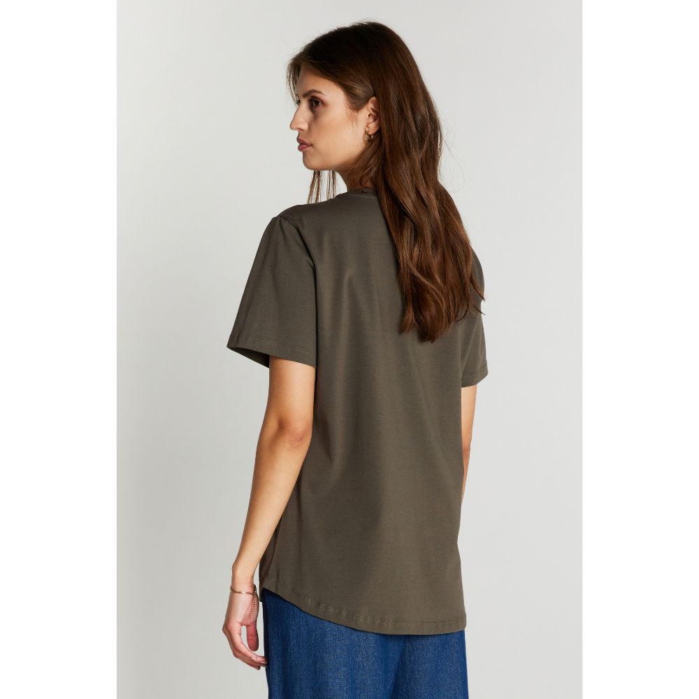 Heartmade Brun Efia Logo Tee