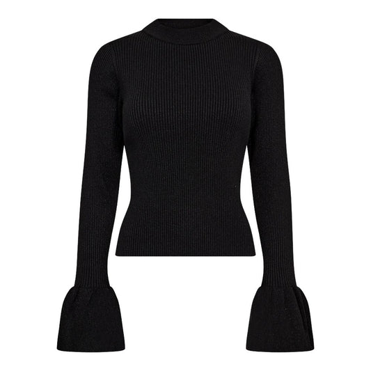 Co'Couture Sort Balin Turtleneck Kn