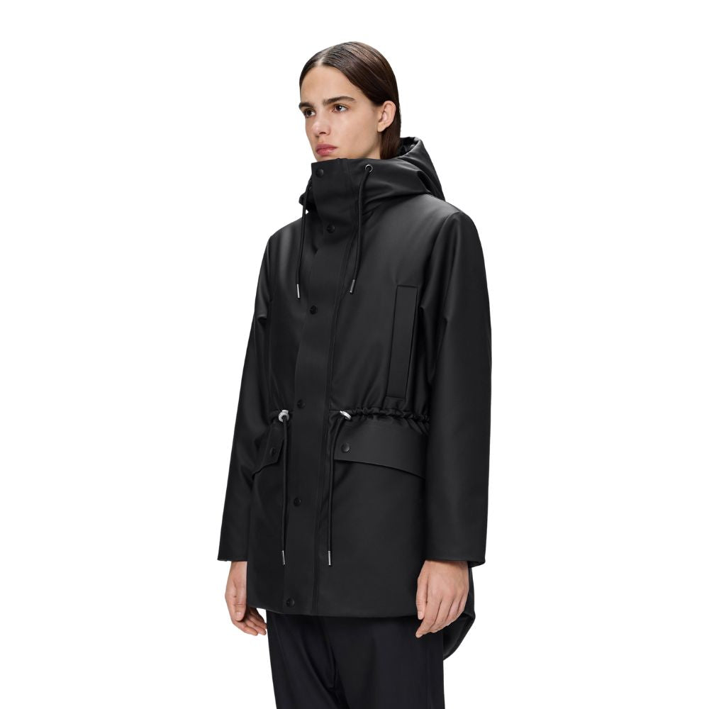 Rains Sort Nome String W Parka