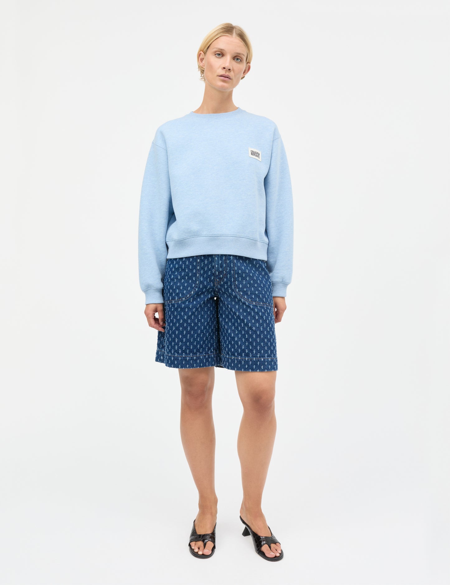 Mads Nørgaard Light Blue Taylor Sweat