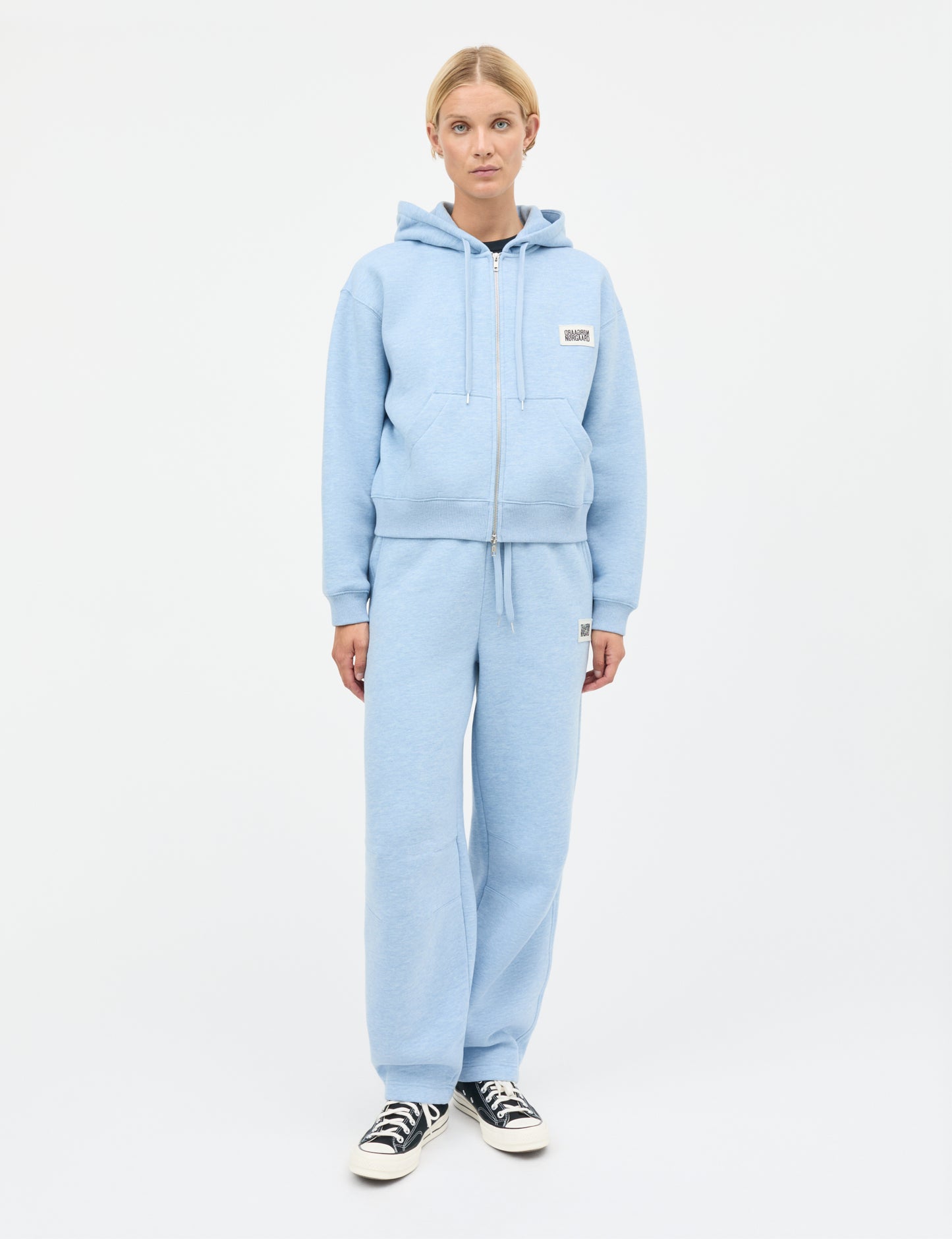 Mads Nørgaard Light Blue Bobo Hoodie Sweat