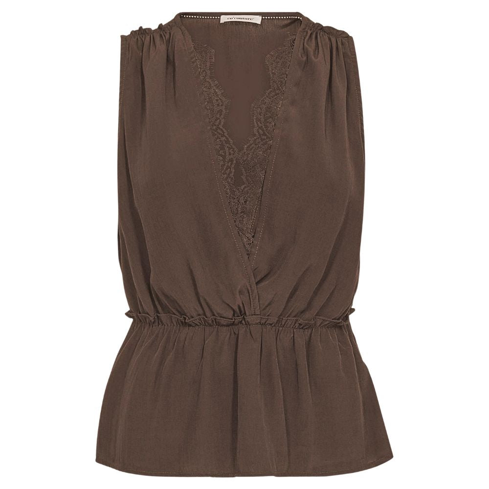 Co'couture Brun Sunny Lace Top