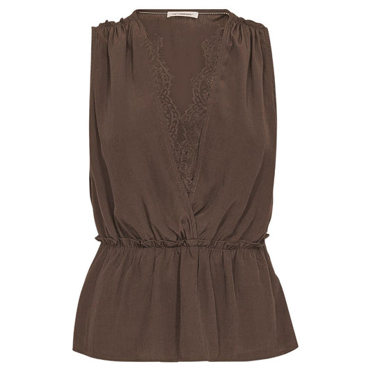 Co'couture Brun Sunny Lace Top