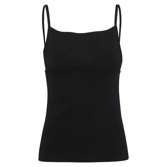 My Essential Wardrobe Black Hekla Knit Top