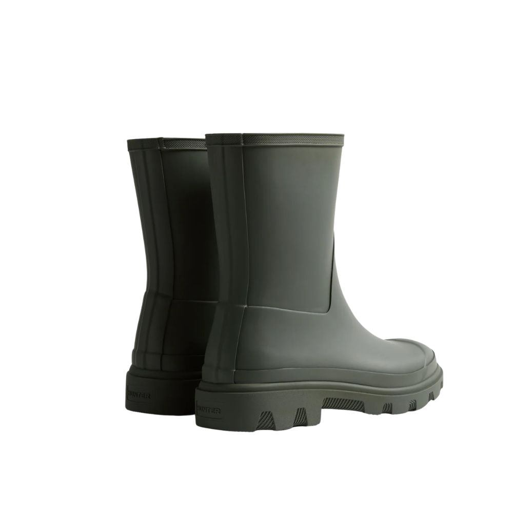 Hunter Dark Olive short boot