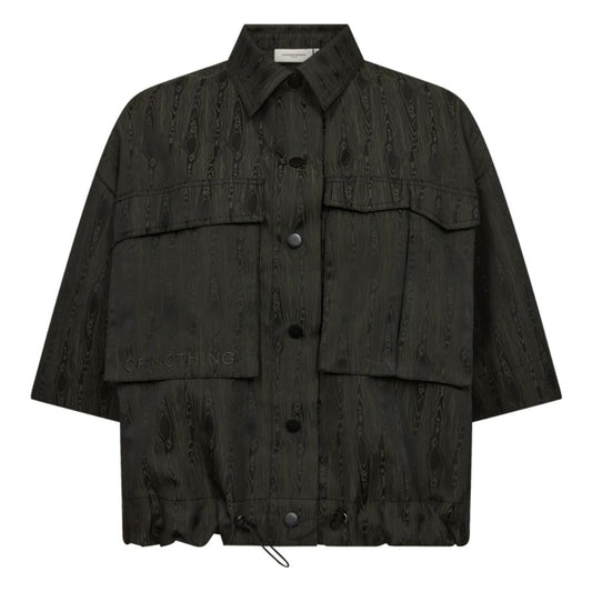 Copenhagen Muse Military Olive W. Black Wood Shirt