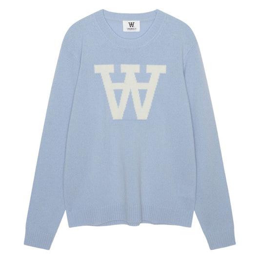 Double A By WOOD WOOD Blue Tay AA Lambswool Jumper