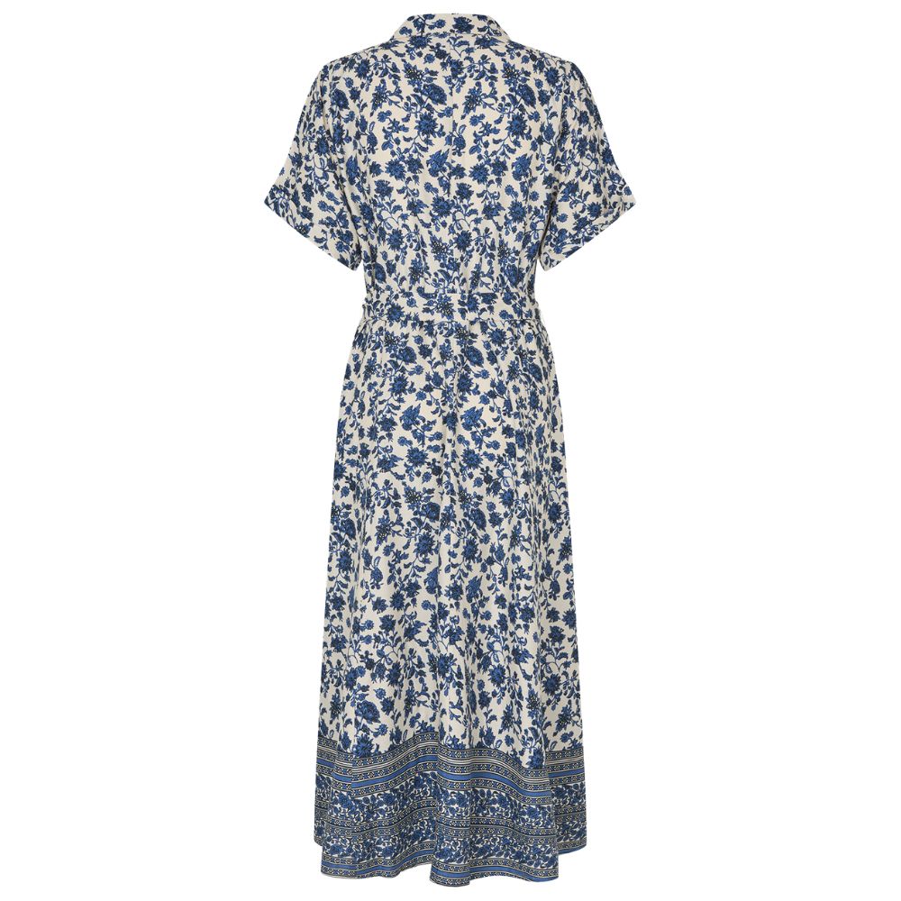 Lollys Laundry Blue Blake Midi Dress