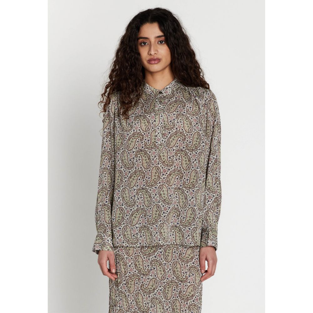 Heartmade Rose Paisley Malis Shirt