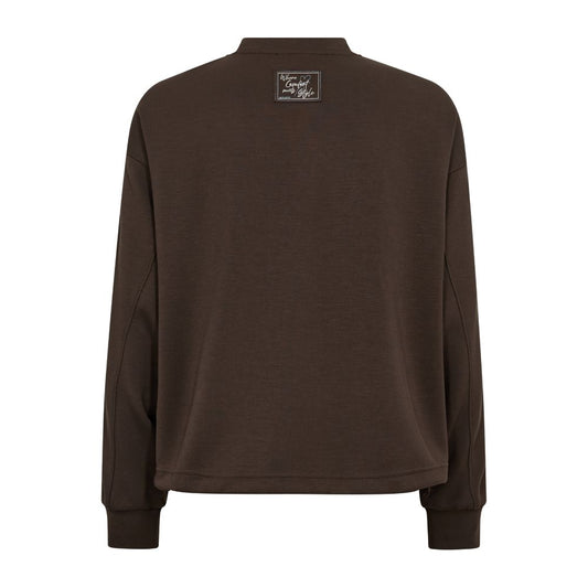 Mos Mosh Brun Ardie Sweat Cardigan