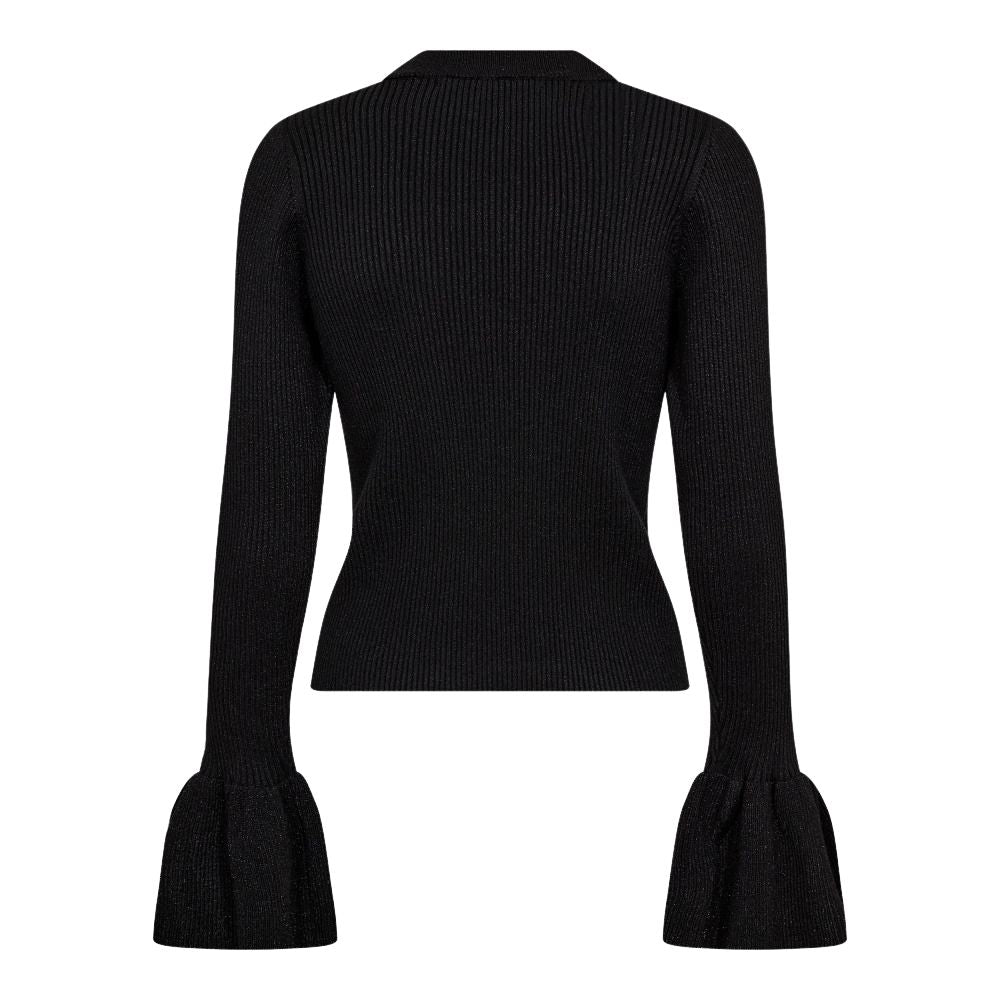 Co'Couture Sort Balin Turtleneck Kn