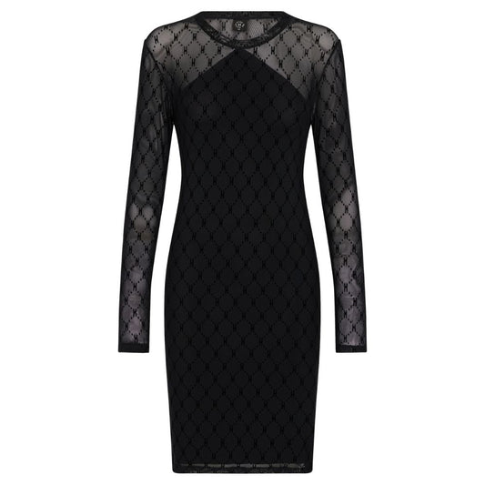 Hype The Detail Black Mesh Dress