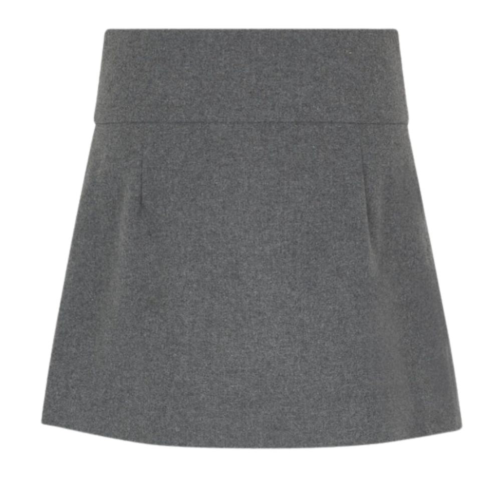 Second Female Grey Melange Daring Skirt