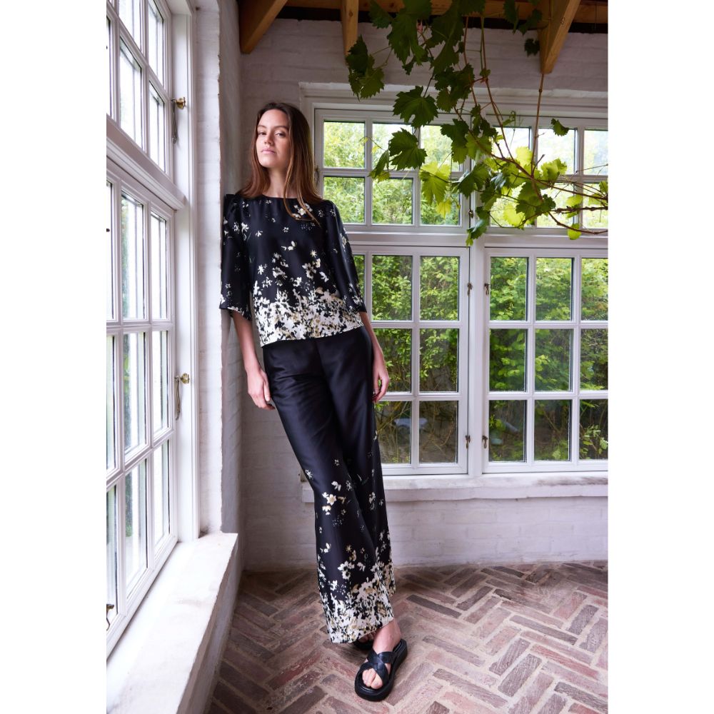 Rue De Femme Black Meredia bluse