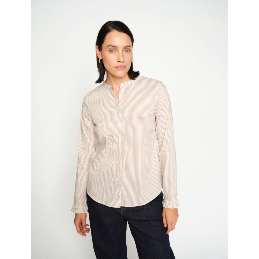 Mos Mosh Sand Mattie Stripe Shirt
