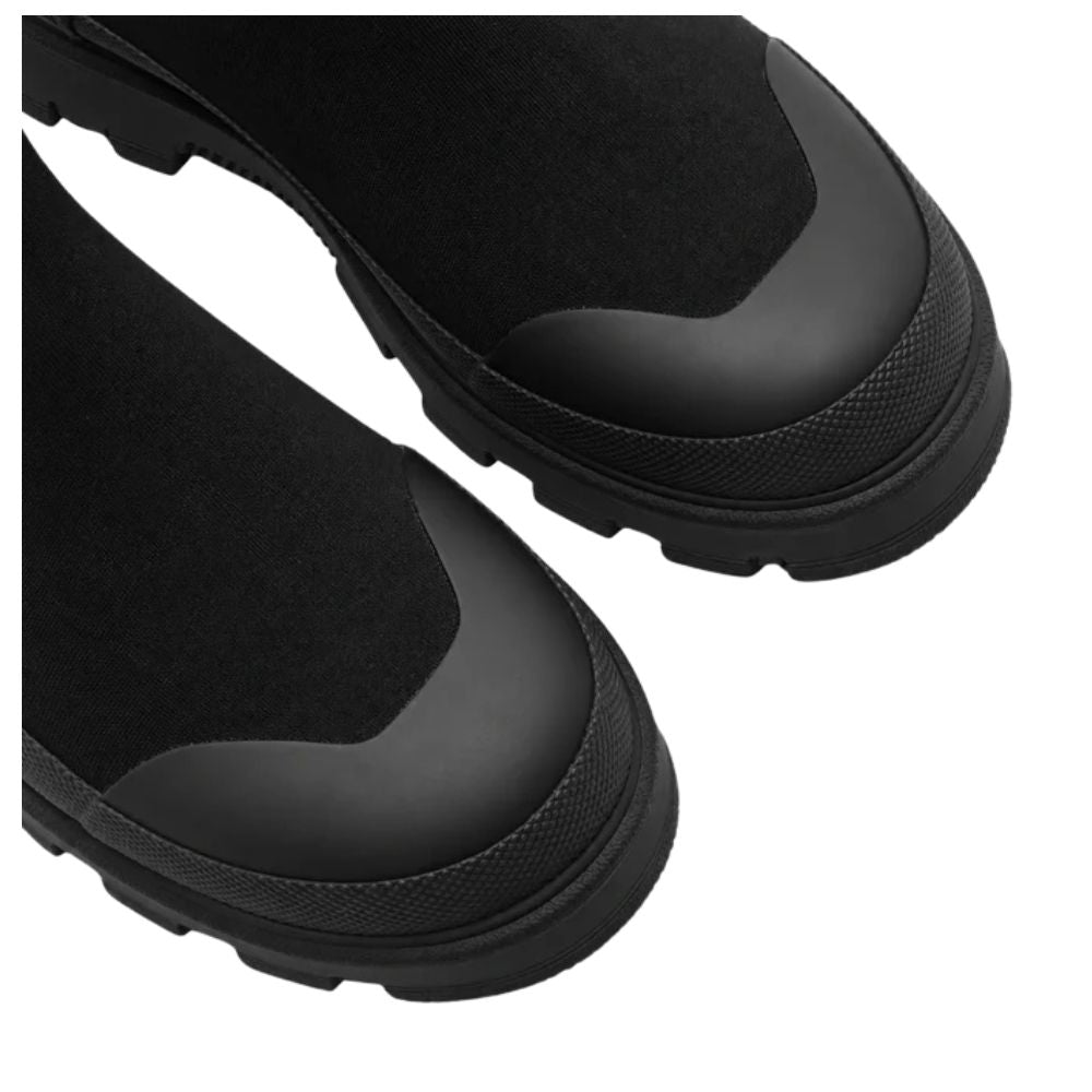 Hunter Sort Neopren Chelsea Boots