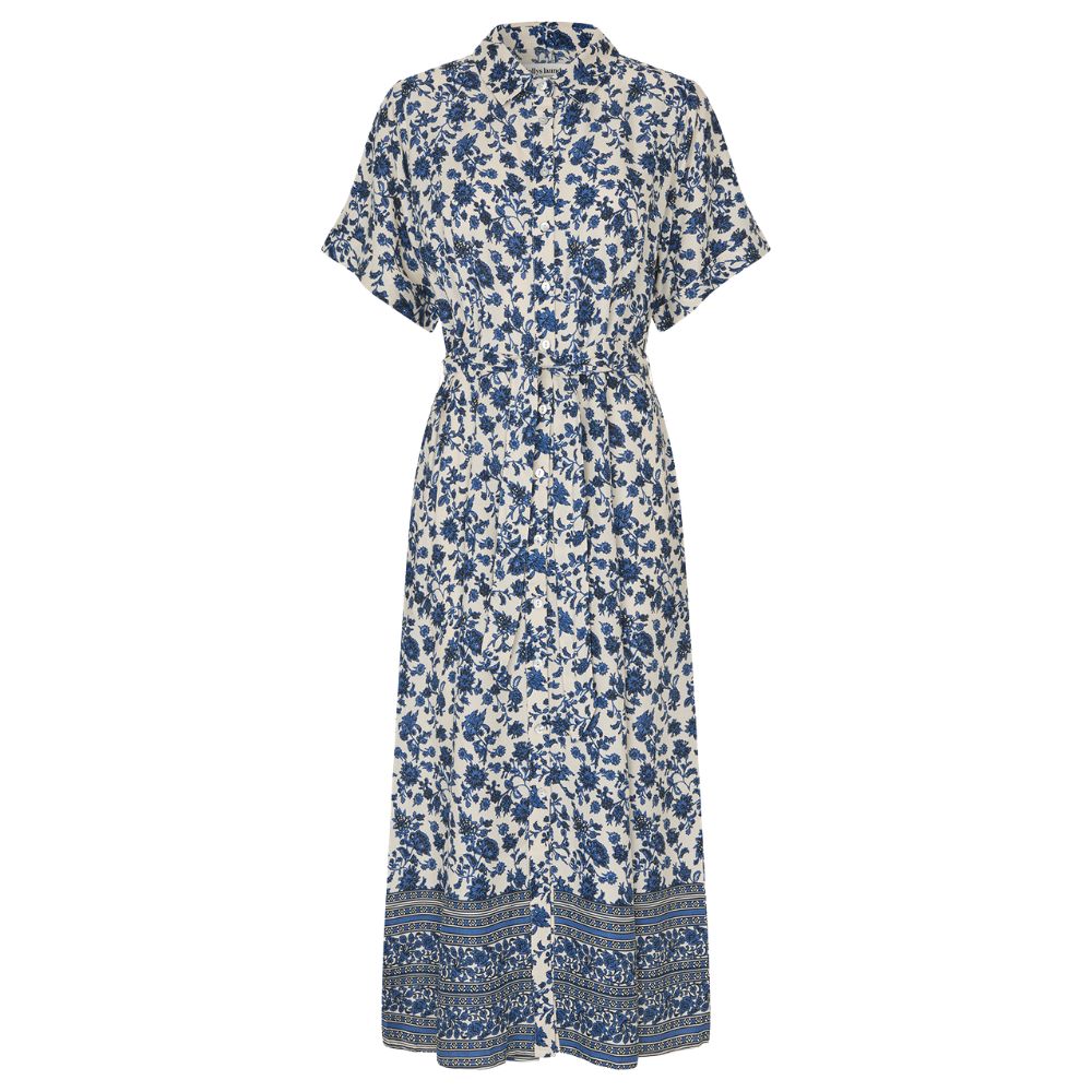 Lollys Laundry Blue Blake Midi Dress