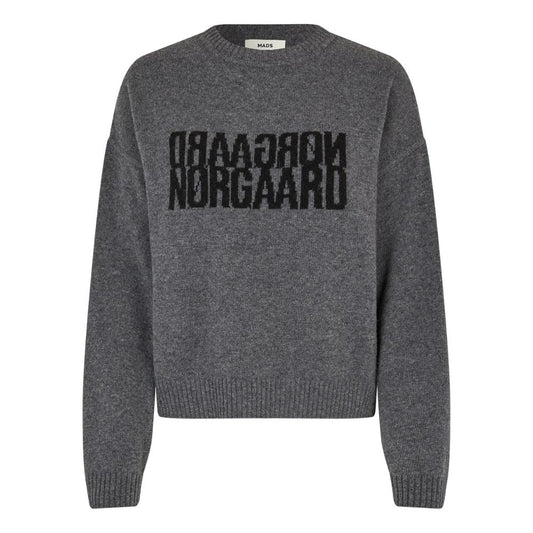 Mads Nørgaard Dark Grey Melange Recy Soft Tilona Sweater