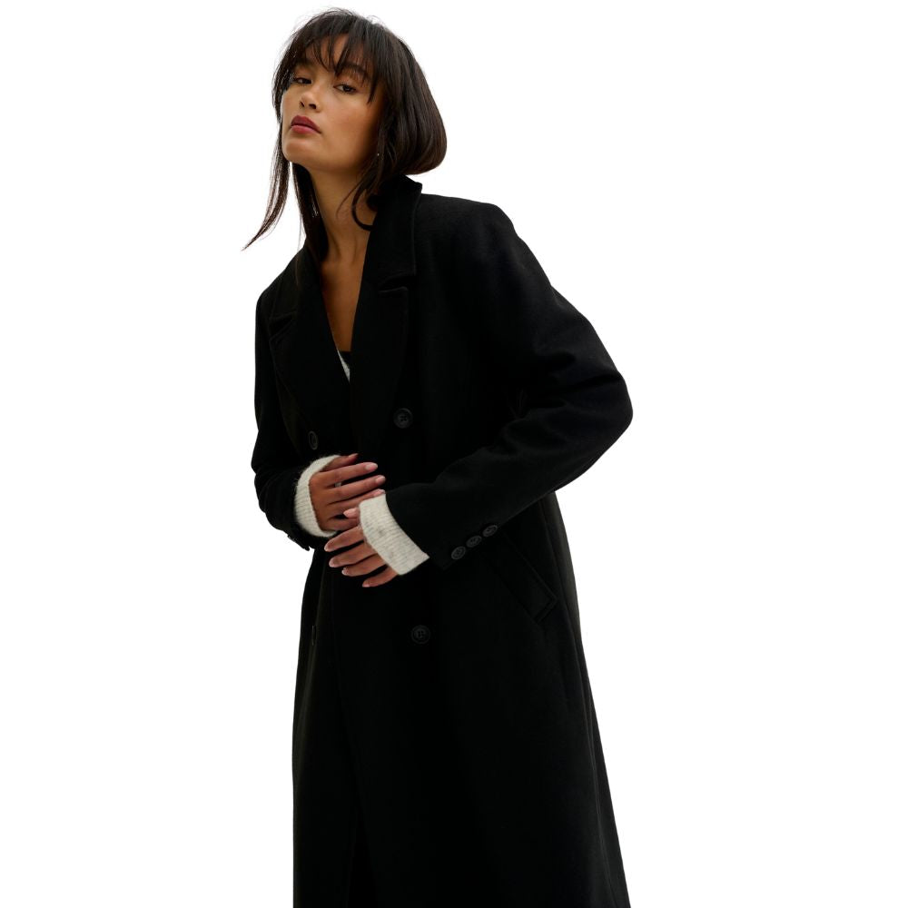 My Essential Wardrobe Black The Coat