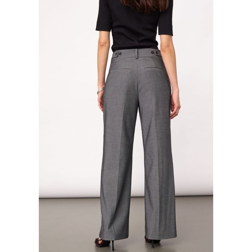 Co'Couture Mid Grey Jacky Wide Pant