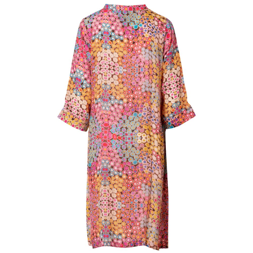 Peace Heart Joy Peach Multi Jennifer Dress